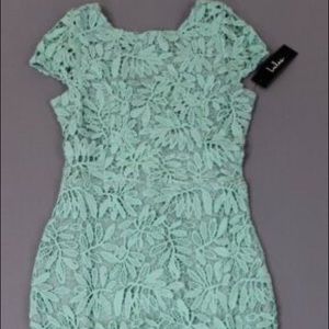 Lulus mint dress size small new with tags